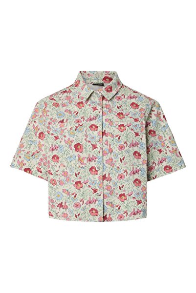 PIECES Κοντομάνικο πουκάμισο PCSALUME