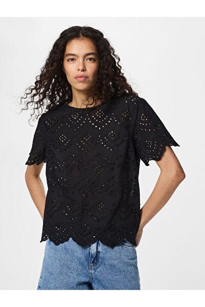 PIECES Μπλούζα με κοντά μανίκια PCVILDE