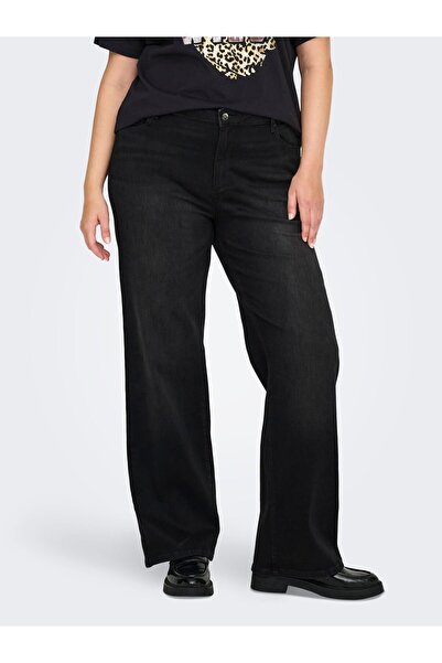 Only Carmakoma Široké džíny CARWILLY s vysokým pasem a širokým střihem nohavic