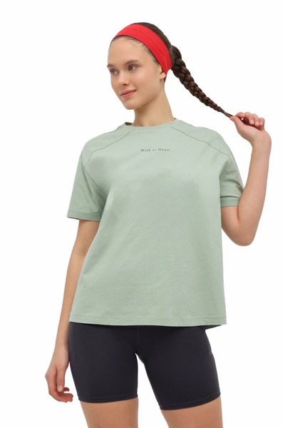 lumberjack Γυναικείο κοντομάνικο μπλουζάκι WL 11TEAM Mint