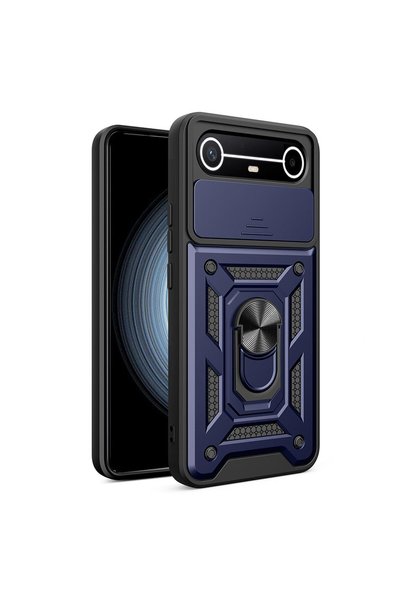 Microsonic Tecno Spark Slim 5g Case Impact Resistant Navy Blue