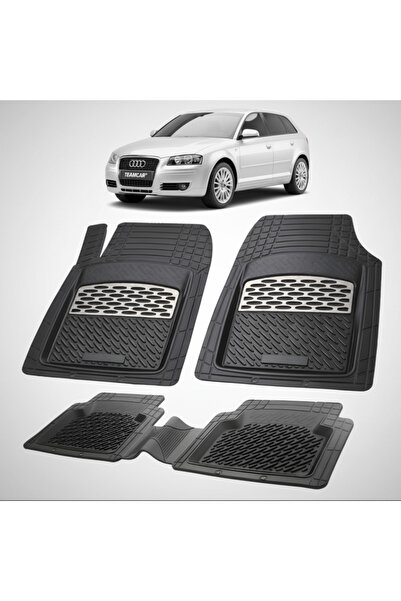 TEAMCAR Συμβατά πατάκια δαπέδου για Audi A3 8P 2003-2012 |   Ασήμι