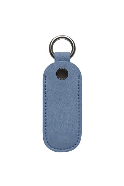 Choice6 Ocean Blue 8 Colors U Disk Pouch Key Ring Holder Leather USB Flash Dr...