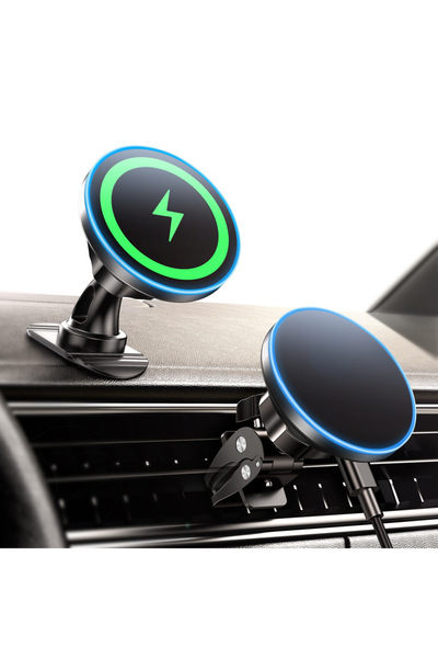 Choice black for MagSafe Car Mount Charger, 15W Magnetic Wireless Car Charger...
