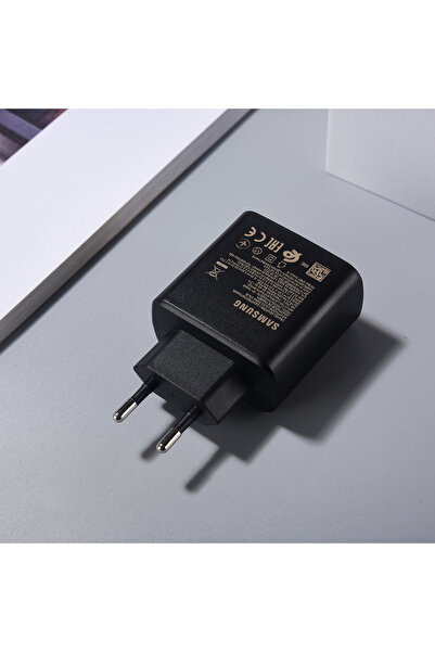 Choice3 SAMSUNG Only EU Black 45W Super Fast Charger for S26 Ultra S24 S25 FE...