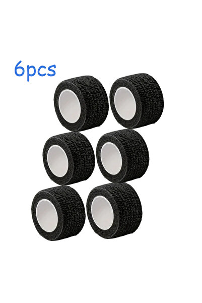Choice1 black - 6pcs 6pcs Tearable Headphone Headband Protector Tape,Anti-Agi...