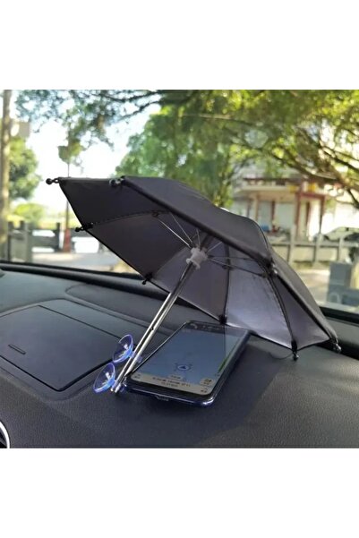 Choice Black Mobile Phone Parasol Phone Umbrella For Sun Anti-Glare Sun Shade...