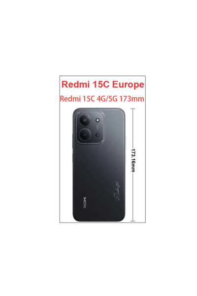 Choice Redmi 15C 173mm Clear For Redmi 15C Shockproof Phone Case Redmi 15C 4G...