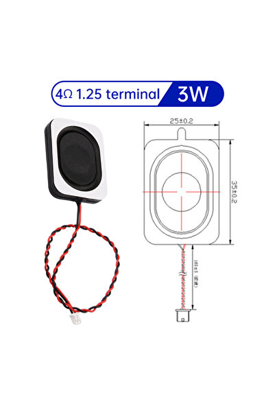 Choice1 4 ohms 1.25 terminal Internal Magnet Speaker High Sensitivity Small S...