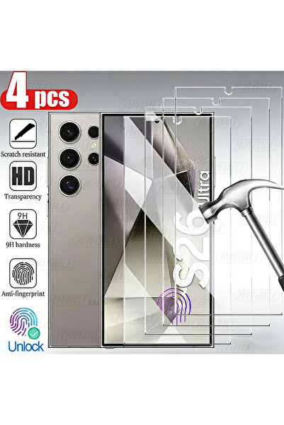 Choice3 4 قطع من الزجاج المقوى الكامل التغطية لهاتف سامسونج S26 Ultra NNBILI،...