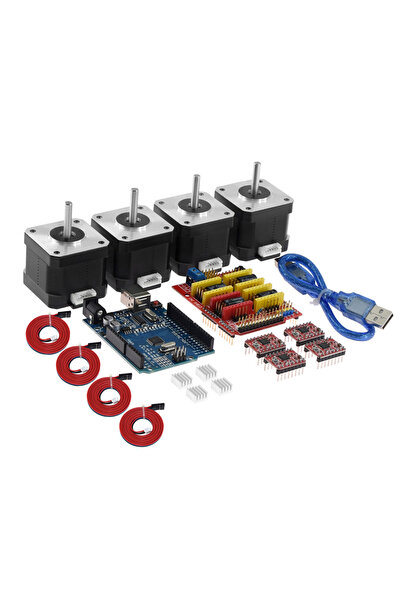 Choice Black and Colorful CNC V3.0 Expansion Board R3 Board 4*A4988 Driver 4*...