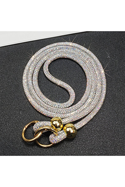 Choice3 Multicolour 120cm - Luxury Crystal Rhinestone Phone Lanyard Bright Bl...