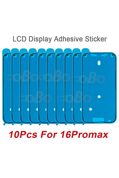 Choice10 10 قطع لاصق مقاوم للماء لشاشة LCD لهواتف آيفون 14 و15 و16 برو ماكس ب...