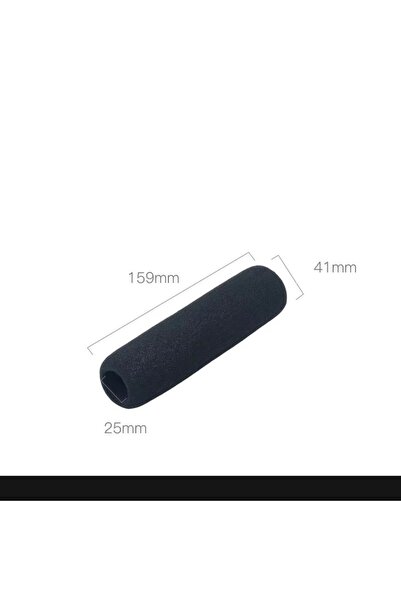 Choice5 إسفنجة ميكروفون طويلة مقاس 159x41x25 سم، مخصصة للمقابلات، غطاء ميكروف...
