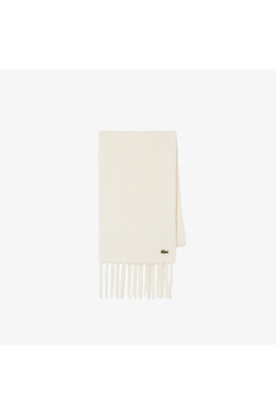 Lacoste Unisex Krem Atkı