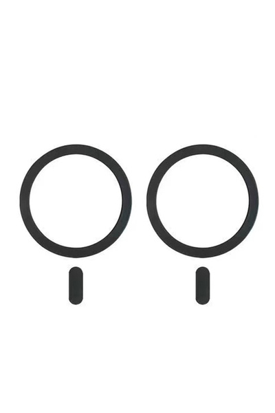 Choice3 قطعتان باللون الأسود للوحة المغناطيسية Magsafe العالمية ملصق معدني يد...