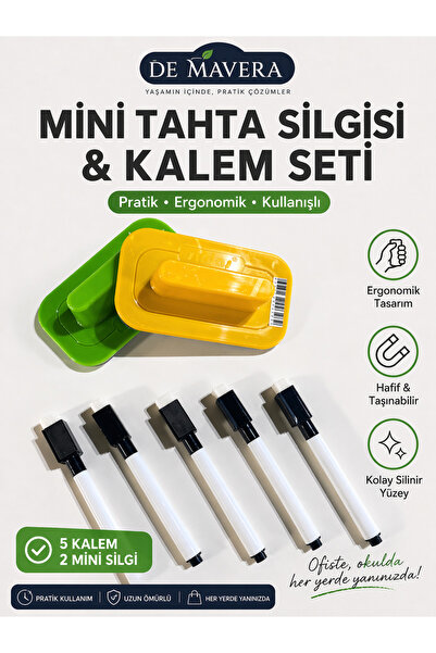 de mavera Kalem silgi set