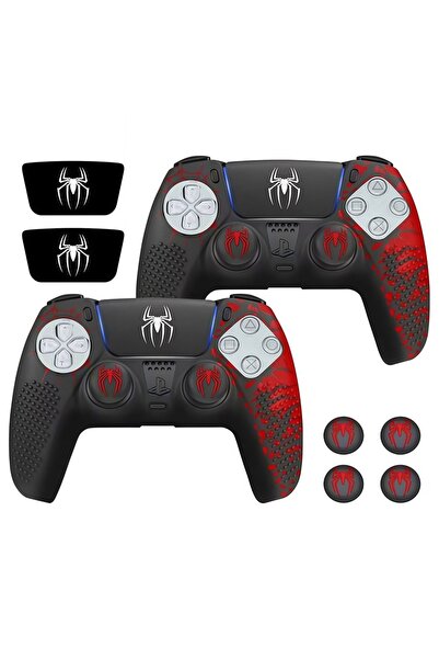 Choice3 غطاء حماية لجهاز تحكم PS5، غلاف سيليكون مضاد للانزلاق، متوافق مع جهاز...
