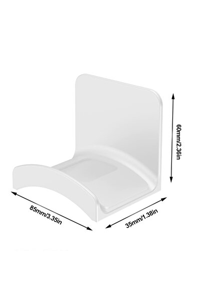 Choice9 ALLOYSEED 1PCS White Universal Headphone Hanger Adhesive Headphone Ho...