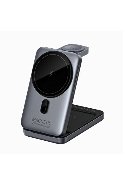 choice2 VIKEFON A Foldable 3 In 1 Magnetic Wireless Charger Stand For Magsafe...