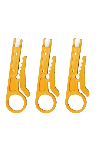 Choice 3pcs 3pcs Mini Portable Wire Stripper Knife Crimping Tool Cable Stripp...