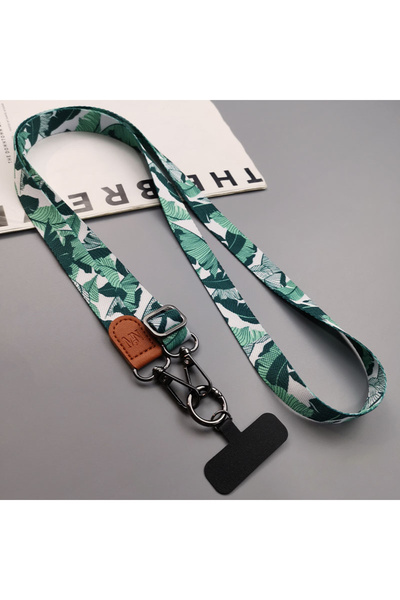 Choice4 LSBJ Tropical Pattern Crossbody Cell Phone Lanyard Strap Hanging Neck...