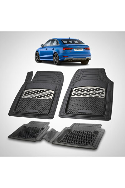 TEAMCAR Συμβατά πατάκια δαπέδου για Audi A3 8V Sedan 2013-2020 |   Ασήμι