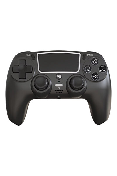 Choice1 وحدة تحكم لاسلكية بالبلوتوث من GAMINJA P55A باللون الأسود لأجهزة PS5 ...