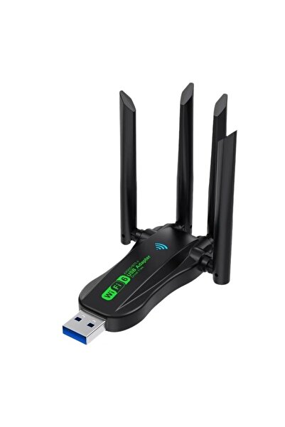 Choice black Dual Band WiFi6 USB Adapter, AX900 Bluetooth 5.4 900Mbps WiFi Do...