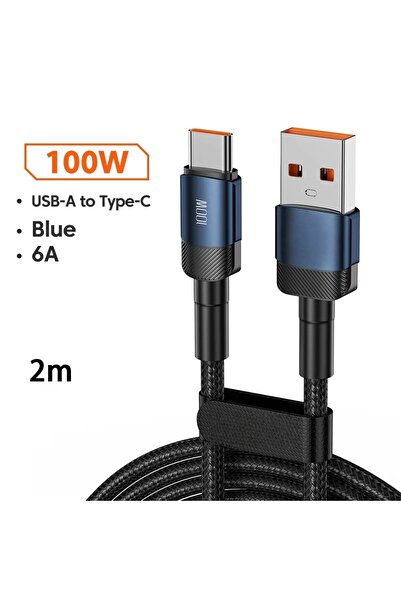 Choice كابل XC009-lan-2m PD للشحن السريع بقدرة 100 واط، بطول 1 متر/2 متر/3 مت...