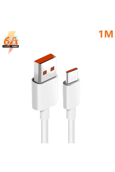 Choice XIAOMI USB to C 6A 1M 6A Usb Type C Cable Charger 120w Turbo Tipo Fast...