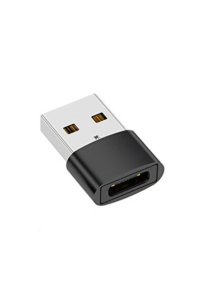 Choice black1Pcs USB to USB-C Adapter, USB-C Female to USB Male Fast Charging...