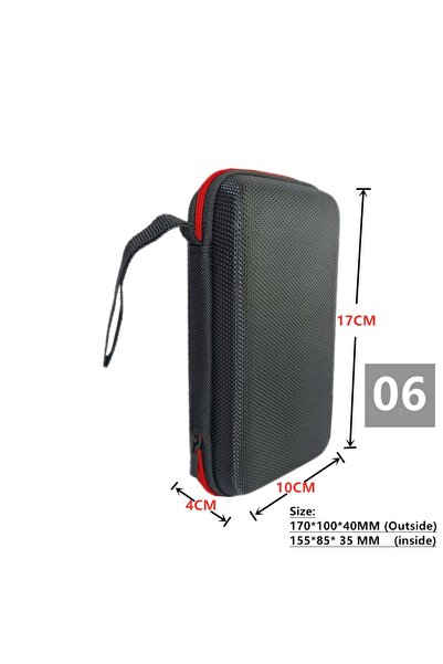 Choice9 06 Data Cable Earphone Hard Drive Carrying Case Bag Storage Organizer...