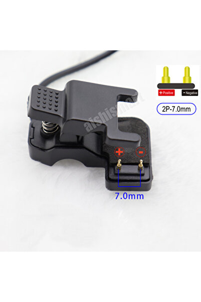 Choice 2P-7.0mm Clip Charger 2pin 3pin 3mm 4mm 7mm for Smart Watch Bracelet B...