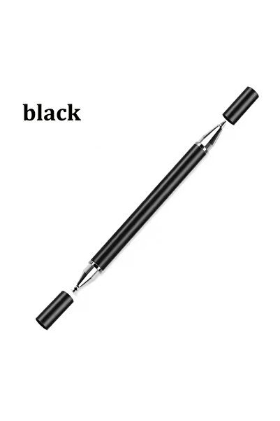 Choice7 black 1-8Pcs Tablet Phone Touch Screen Pen Disc Silicone 2in1 Dual-Pu...