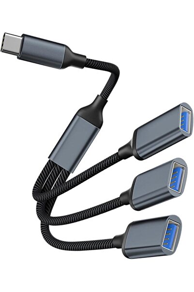 Choice1 USB C 3-in-1 USB Hub Adapter, Multi-Port USB Splitter for Laptop, PC,...
