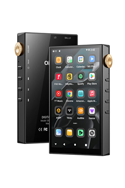 Choice black 32GB/160GB HiFi Hi-Res Audio Player，Bluetooth and WiFi, 4.4mm Ba...