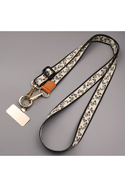 Choice1 HD Adjustable Crossbody Phone Lanyard with Metal Patch Anti-Lost Fash...
