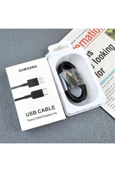 choice2 كابل USB نوع C من سامسونج بطول 120 سم أسود مع علبة، 1.2 متر، 15 واط، ...