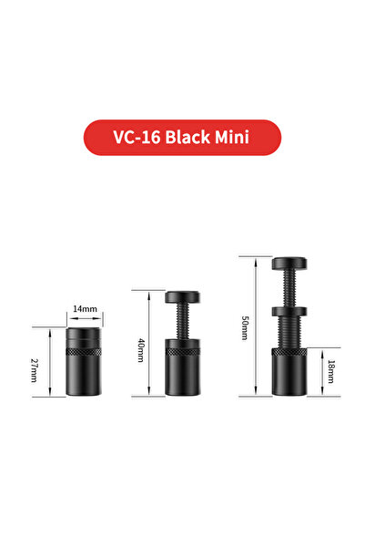 Choice5 Black S Graphics Card Holder Jack GPU Support Bracket All Aluminum Me...