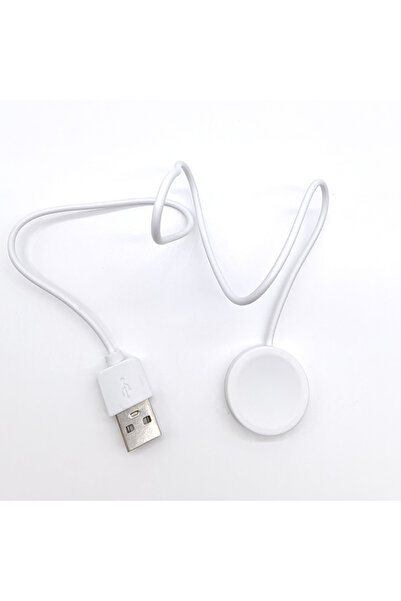 Choice ساعة ذكية بيضاء مع كابل شحن USB لـ Watch9 Ultra/GS8 mini/GL-1 Pro/X5PR...