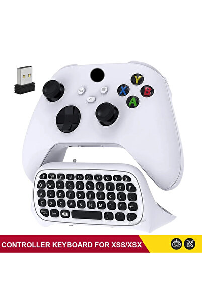 Choice1 WHITE Controller Keyboard For Xbox Series S/X/One/One S X Wireless Ch...