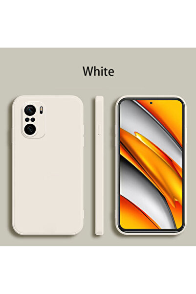 Choice8 Redmi Note 10 Pro 4G White For Redmi Note 10 4G Square Liquid Silicon...
