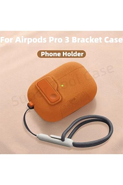 Choice5 for AirPods Pro 3 Fluffy Orange for AirPods Pro 3 Case with Phone Hol...