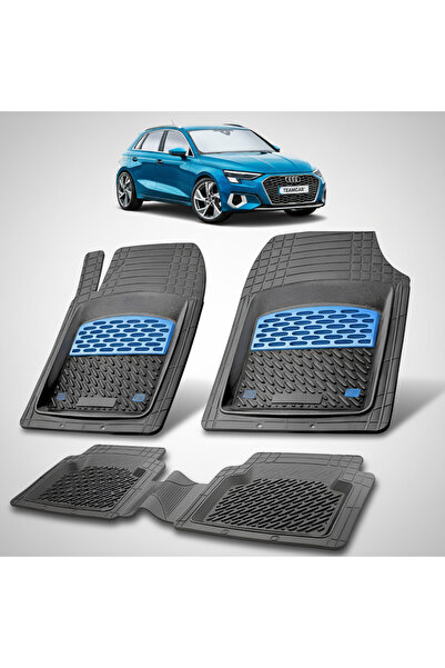 TEAMCAR Audi A3 8Y Χάτσμπακ 5-θυρο Συμβατά Πατάκια Δαπέδου 2020-2025 |   Μπλε