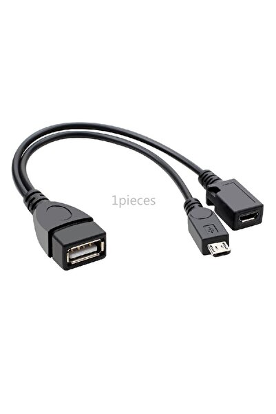 Choice3 1pieces 2 In 1 OTG Micro USB Host Power Y Splitter USB Adapter To Mic...