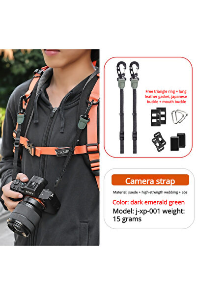 choice2 حزام ظهر J-XP-001 لتقليل الضغط على كاميرات DSLR، مناسب لكاميرات كانون...