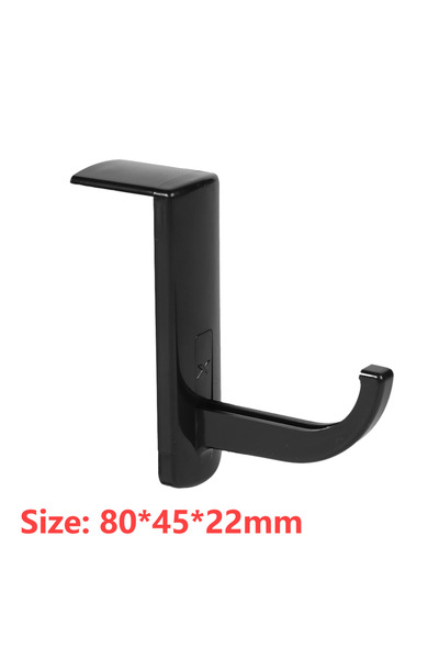 Choice8 ALLOYSEED 1PCS Black Universal Headphone Hanger Adhesive Headphone Ho...