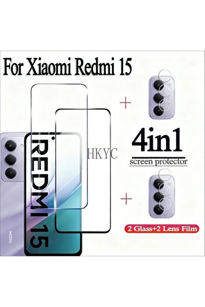 choice2 redmi 15 4 IN 1 High Definition For Redmi 15 Series 2PCS transparent ...