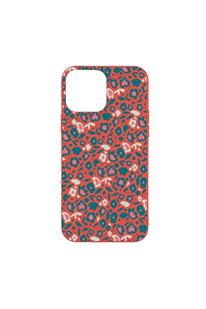bestcase Husa Silicon, Compatibila Cu Apple iPhone 13 Pro Max, Green Flowers ...